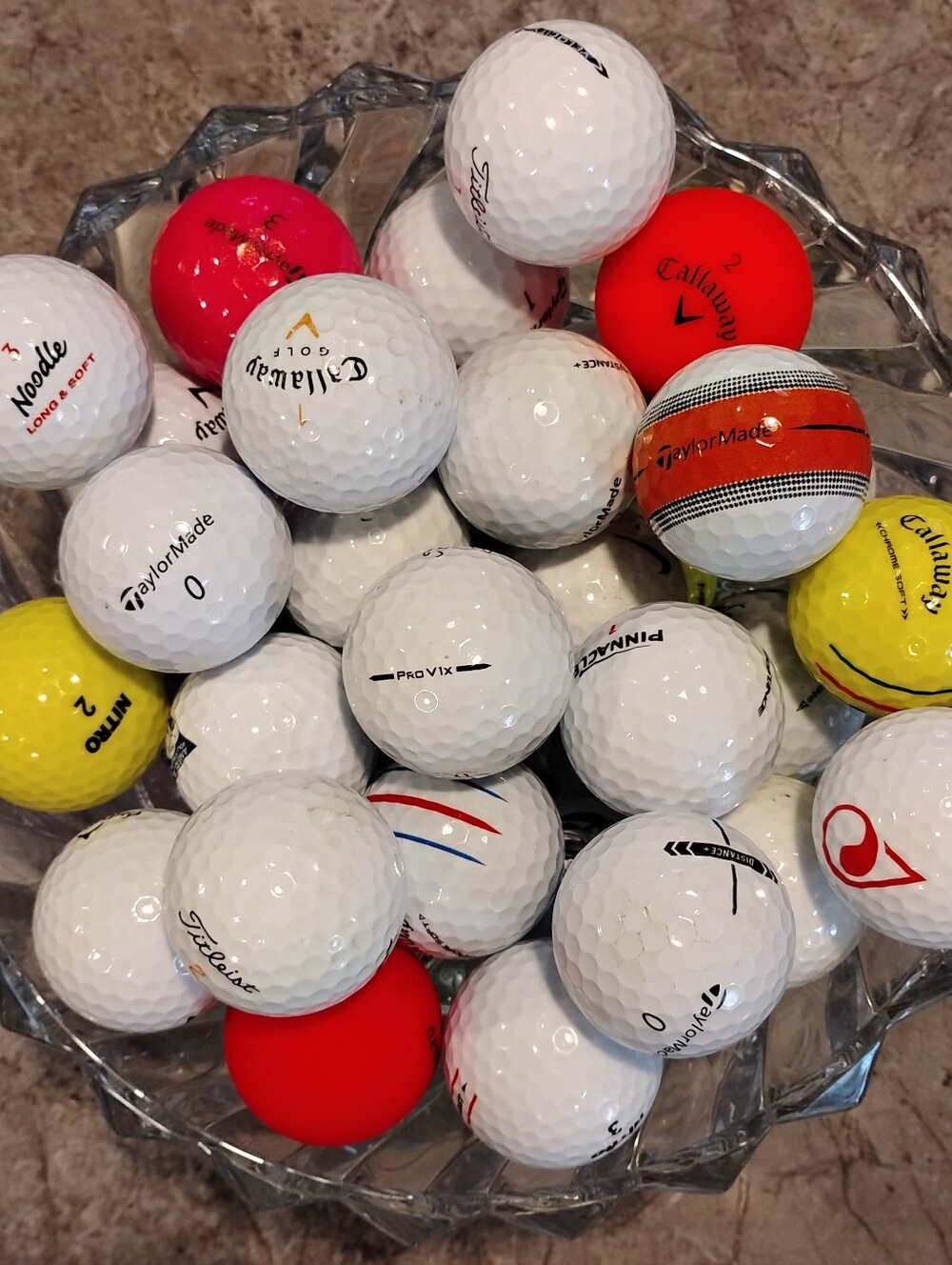 Assorted Golf Balls - 40 - Free Shipping